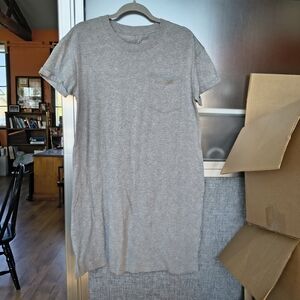 Time and Tru Heather Gray T-shirt Dress
